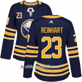 Dame Ishockey Buffalo Sabres Tröja Sam Reinhart 23 Adidas 2017-2018 Marinblå Authentic